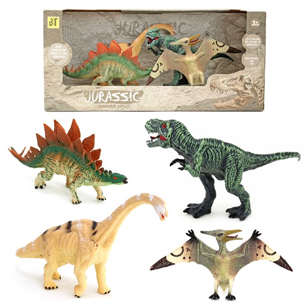 Набор динозавров Jurassic dinosaur world (4 шт) Benteng BT829A-10 c1595dd5eadd11ef0a8 - фото 1693014