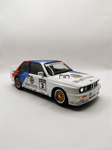 Машинка BMW M3 E30 21 см белая 1c74f4dbd05a11ef0a8 - фото 1693387