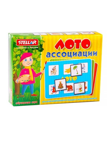 Настольная игра Лото Ассоциации (24 фишки) Stellar, 00911 89540c70d4f411ef0a8 - фото 1694649