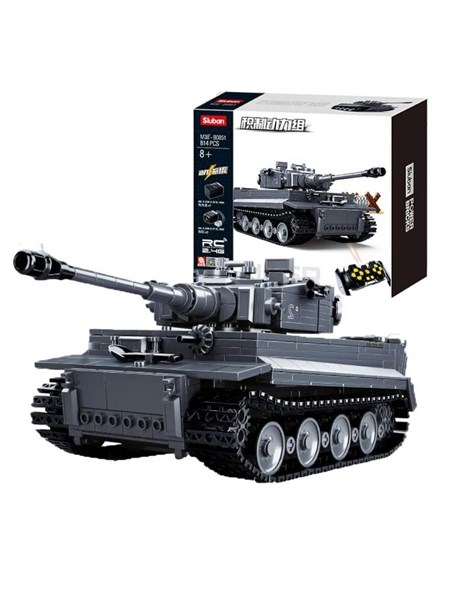 Конструктор Танк на РУ (814 детали) M38-B0851 ed5fb9b2d12f11ef0a8 - фото 1695940