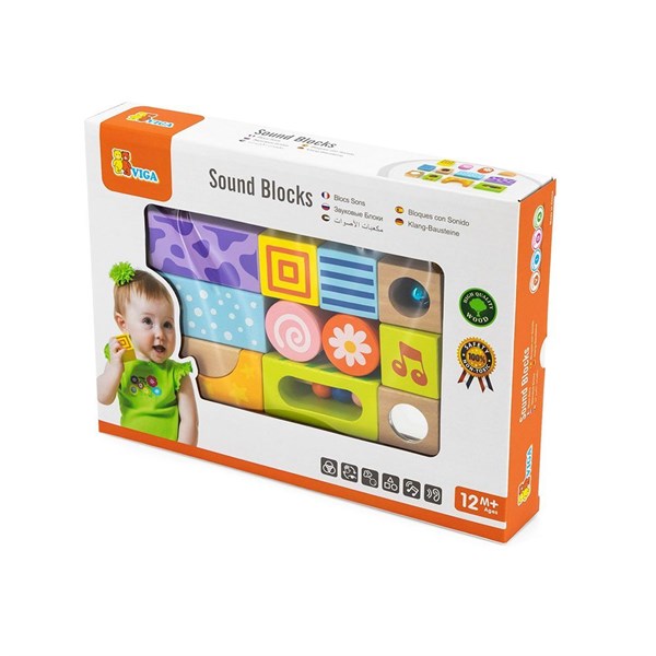 Конструктор деревянный Звуковые блоки (дерево) Viga 50682 2a2986cfcf3e11ef0a8 - фото 1695981