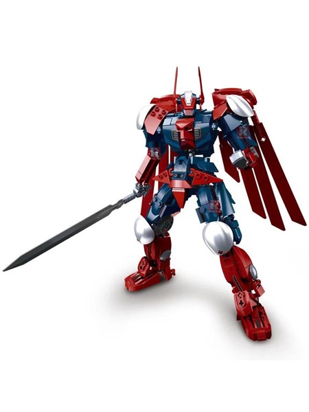 Конструктор Робот 09 P.R. Mecha Krypton Superman с мечом синий (538 деталей) Sluban M38-B1053 ee1064aad12f11ef0a8 - фото 1696511