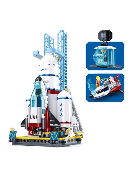 Конструктор Космос Центр запуска (424 детали) Sluban M38-B1199 ee3675fbd12f11ef0a8 - фото 1696590