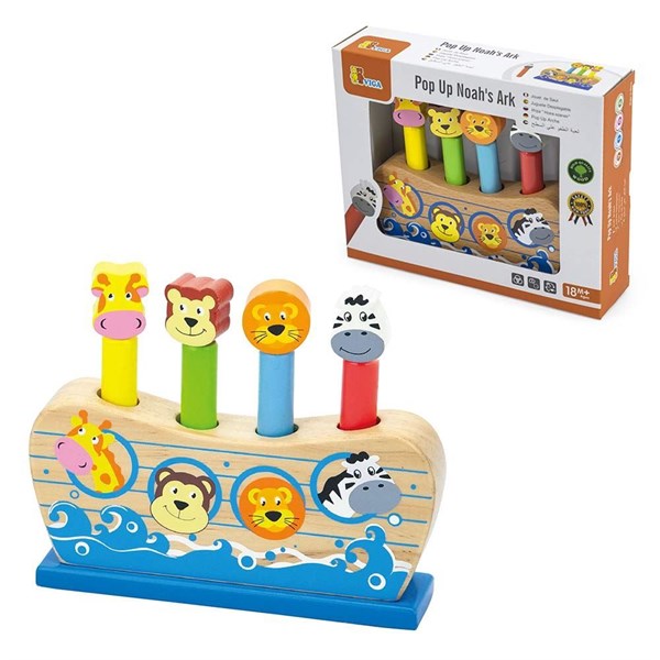Игра Веселый ковчег (дерево) Viga 50041 2b8bb136cf3e11ef0a8 - фото 1697999