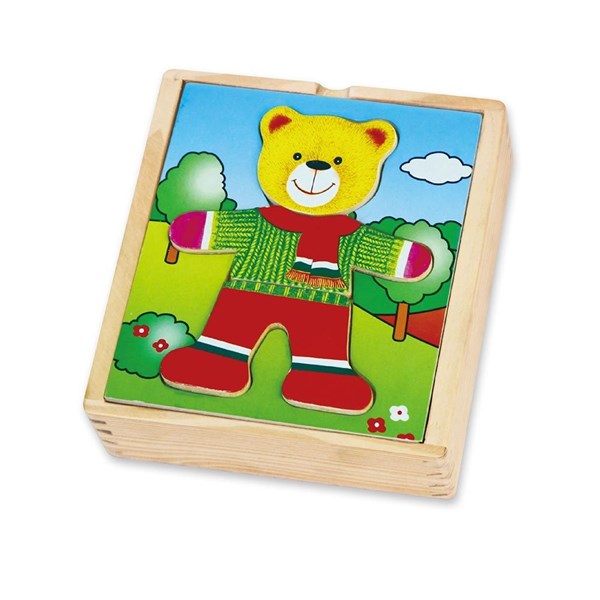 Игра на магнитах Одень мишку (мальчик) 18 деталей (дерево) 56401 298133e4cf3e11ef0a8 - фото 1698962
