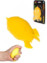Игрушка-антистресс Крутой замес Ракета желтая 1Toy T23233 560f7576cebb11ef0a8