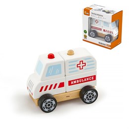 Cборная машина Скорой помощи (дерево) Viga 50204 30003e13cf3e11ef0a8
