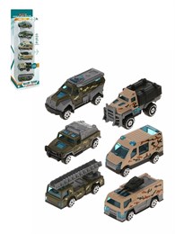 Набор военных машин Mini car металл (6 шт), CA-34 63337377d4e211ef0a8