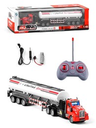 Грузовой автомобиль Gas 1:46 на РУ (свет) в коробке 64a9c7a6d4e211ef0a8