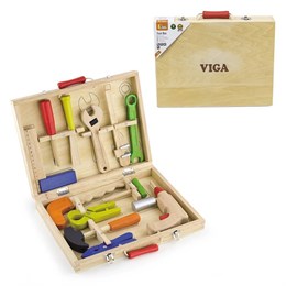 Чемодан с инструментами (12 предметов) (дерево) Viga 50388 2b6c44f0cf3e11ef0a8