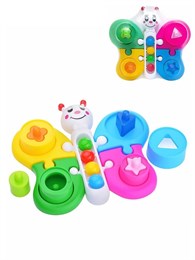 Логическая игрушка-сортер Бабочка 3 в 1 Stellar 01932 85c7ce7dd4f411ef0a8