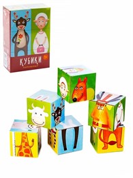 Кубики в картинках Потешные (6 кубиков) Stellar, 00858 89806c51d4f411ef0a8