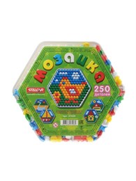 Мозаика Stellar 13 мм (250 деталей) шестигранник, 01020 89ddaf9ed4f411ef0a8
