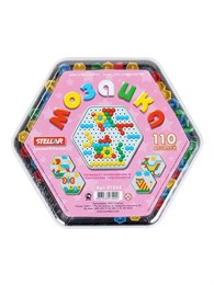 Мозаика 13 мм (110 деталей) шестигранник Stellar, 01034 89f3b3bad4f411ef0a8