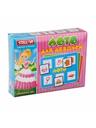 Настольная игра Лото для девочек (24 фишки) Stellar, 00913 895a2806d4f411ef0a8