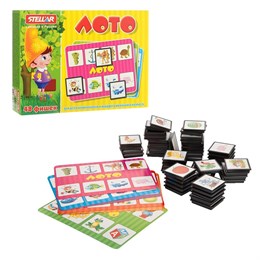 Настольная игра Лото (48 фишек) Stellar, 00901 876dd6add4f411ef0a8