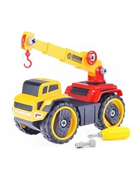 Конструктор Кран с отверткой желтый 861C-4 498ddcd7d4e211ef0a8