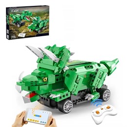 Конструктор CaDA Мир динозавров Трицератопс на р/у (317 деталей), C59002W 67806bc5d43611ef0a8