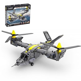Конструктор CaDA Конвертоплан Tiltrotor Aircraft (1424 деталей), C61076W 677d6df7d43611ef0a8
