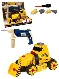 Конструктор Бульдозер с шуруповертом DIY Toy 9904 499a5a61d4e211ef0a8