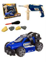 Конструктор Полицейская машина с шуруповертом DIY Toy 9908 4958708fd4e211ef0a8