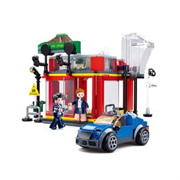 Конструктор Город Автосалон (302 детали) SLUBAN M38-B0759A ecef642fd12f11ef0a8