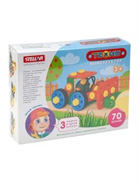 Конструктор Stellar Техно Бульдозер (70 деталей), 02026 8a6808bfd4f411ef0a8