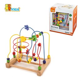 Лабиринт Бусинки и фигурки (дерево) Viga 58374 be9d3e5ecf4511ef0a8