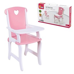 Стульчик для кормления куклы розовый (дерево) Viga 59512 2b1e1201cf3e11ef0a8