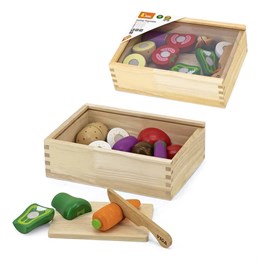 Игровой набор Овощи (9 предметов) (дерево) Viga, 44540 2fc39deecf3e11ef0a8