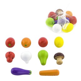 Игровой набор Овощи и фрукты (10 предметов) (дерево) 50734 2fb31186cf3e11ef0a8