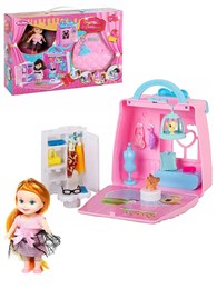 Игрушечный домик"Сумочка Бутик"с куклой(11 см)в коробке 51aacc0bd4e211ef0a8