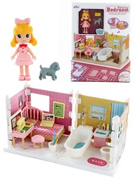 Игрушечный домик "Жилая комната" (свет, звук) в коробке 51a76695d4e211ef0a8