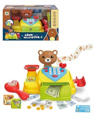 Кассовый аппарат "Мишка" с аксессуарами (свет,звук)в кор. 52acc156d4e211ef0a8
