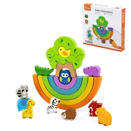 Игра-баланс Радуга 19 предметов (дерево) Viga 44590 2b036960cf3e11ef0a8