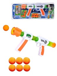 Бластер Air popper с мягкими пулями в блистере 56cb4ea5d4e211ef0a8
