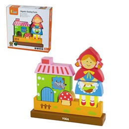Пазл магнитный 3D Красная шапочка 10 деталей (дерево) Viga 50075 2c1b466fcf3e11ef0a8