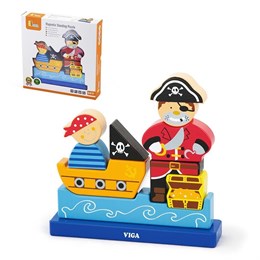 Пазл магнитный 3D Пираты 10 деталей (дерево) Viga 50077 2c1e914bcf3e11ef0a8