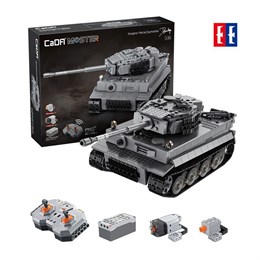 Конструктор CaDА Немецкий танк Tiger на р/у (925 деталей), C61071W 67b20276d43611ef0a8