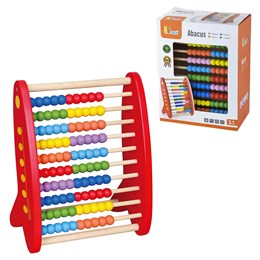 Счеты красные 10 рядов 24х31х4 см (дерево) Viga 59718 298d3016cf3e11ef0a8