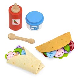 Игровой набор Бутерброд Тако (25 предметов) (дерево) Viga, 44677 2f356291cf3e11ef0a8
