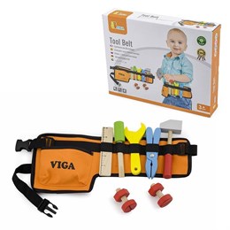 Пояс с инструментами (9 предметов) (дерево) Viga 50532 2b639ddbcf3e11ef0a8