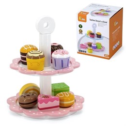 Игровой набор Сладкоежка (10 предметов) (дерево) Viga, 44544 2fbc32dfcf3e11ef0a8