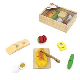 Игровой набор Завтрак (8 предметов) (дерево) Viga, 44541 2fd30c16cf3e11ef0a8