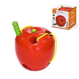 Игра-шнуровка Яблоко (дерево) Viga 56276 2db9c2a7cf3e11ef0a8