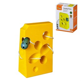 Игра-шнуровка Сыр (дерево) Viga 56281 2dc43557cf3e11ef0a8