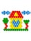 Мозаика-пазлы (мини) Черепашки 20 мм (150 деталей) Stellar, 01044 8a058f13d4f411ef0a8 - фото 1694524