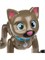 Кошка Умный питомец + миска + рыбка на р/у (свет, звук, проектор) коричневая Zhorya ZYB-B2997-6 695079b7d4e211ef0a8 - фото 1695040