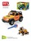 Конструктор Машина Внедорожник оранжевый (свет, звук) DIY Toy 1376 497df253d4e211ef0a8 - фото 1695310