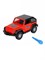Конструктор Машина Внедорожник красный (свет, звук) DIY Toy 1370 496e1f38d4e211ef0a8 - фото 1695908
